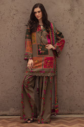 3-PC Unstitched Printed Linen Collection CPW5-03